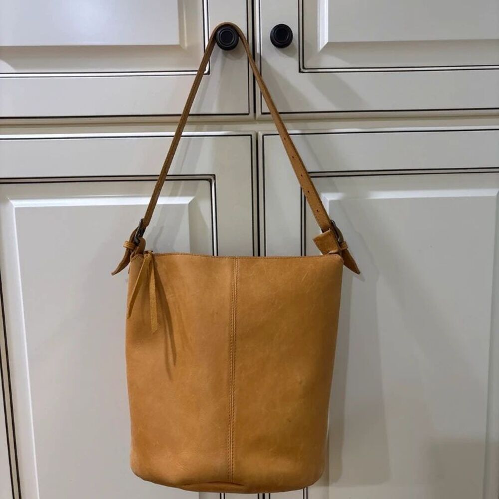 Able Leather Bucket Purse